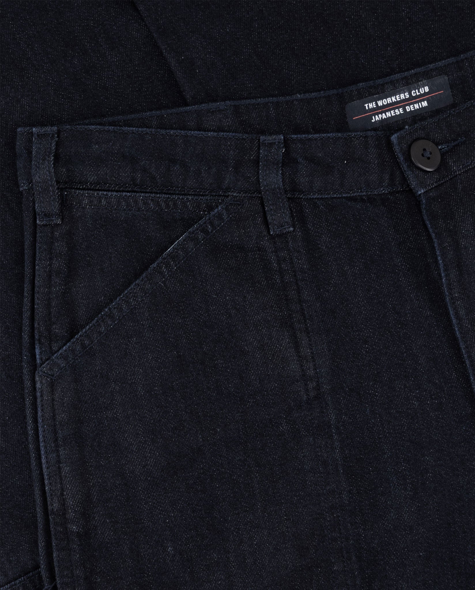 Indigo Worker Pant Rinse Wash Denim
