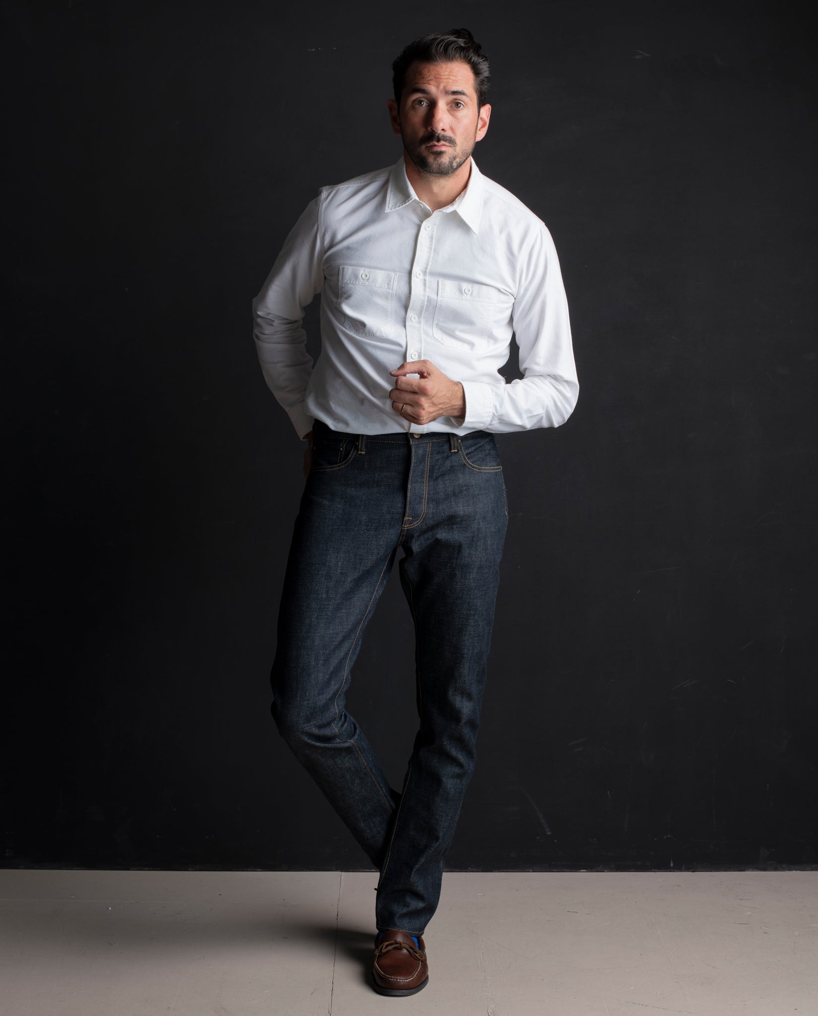 Archive Slim Fit 001 Raw Selvedge Denim Jeans