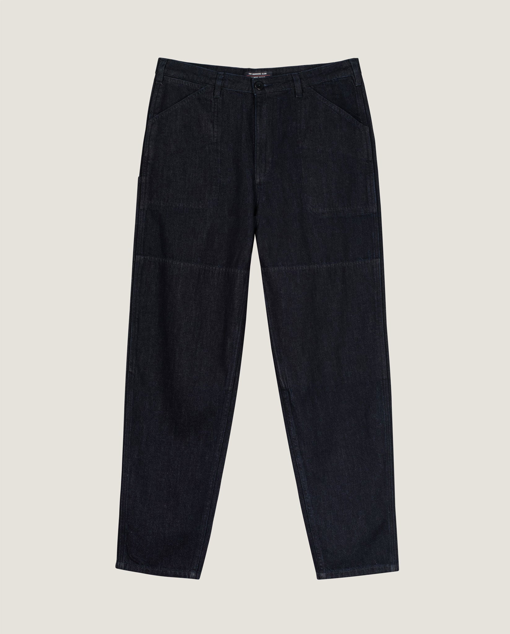 Indigo Worker Pant Rinse Wash Denim
