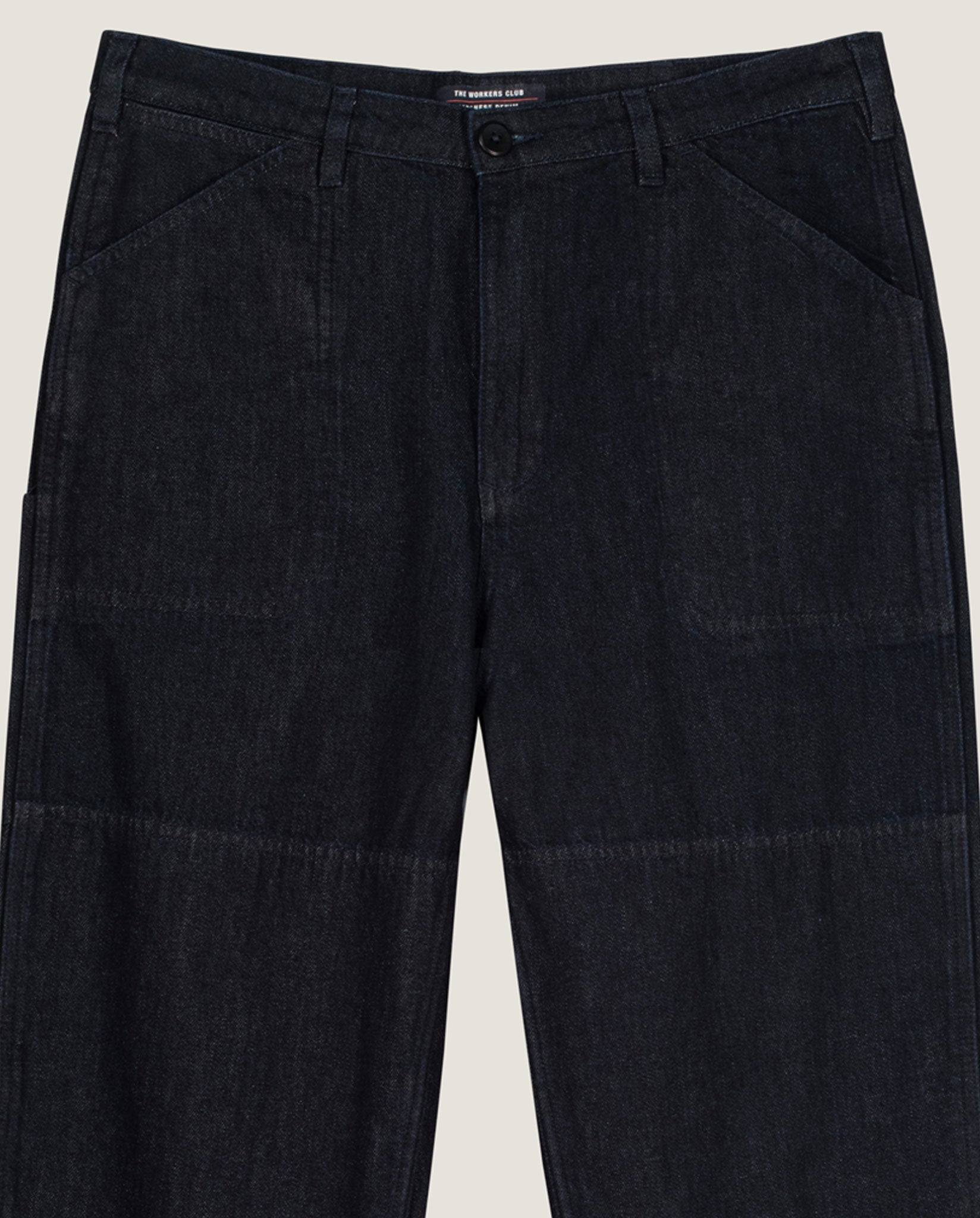 Indigo Worker Pant Rinse Wash Denim