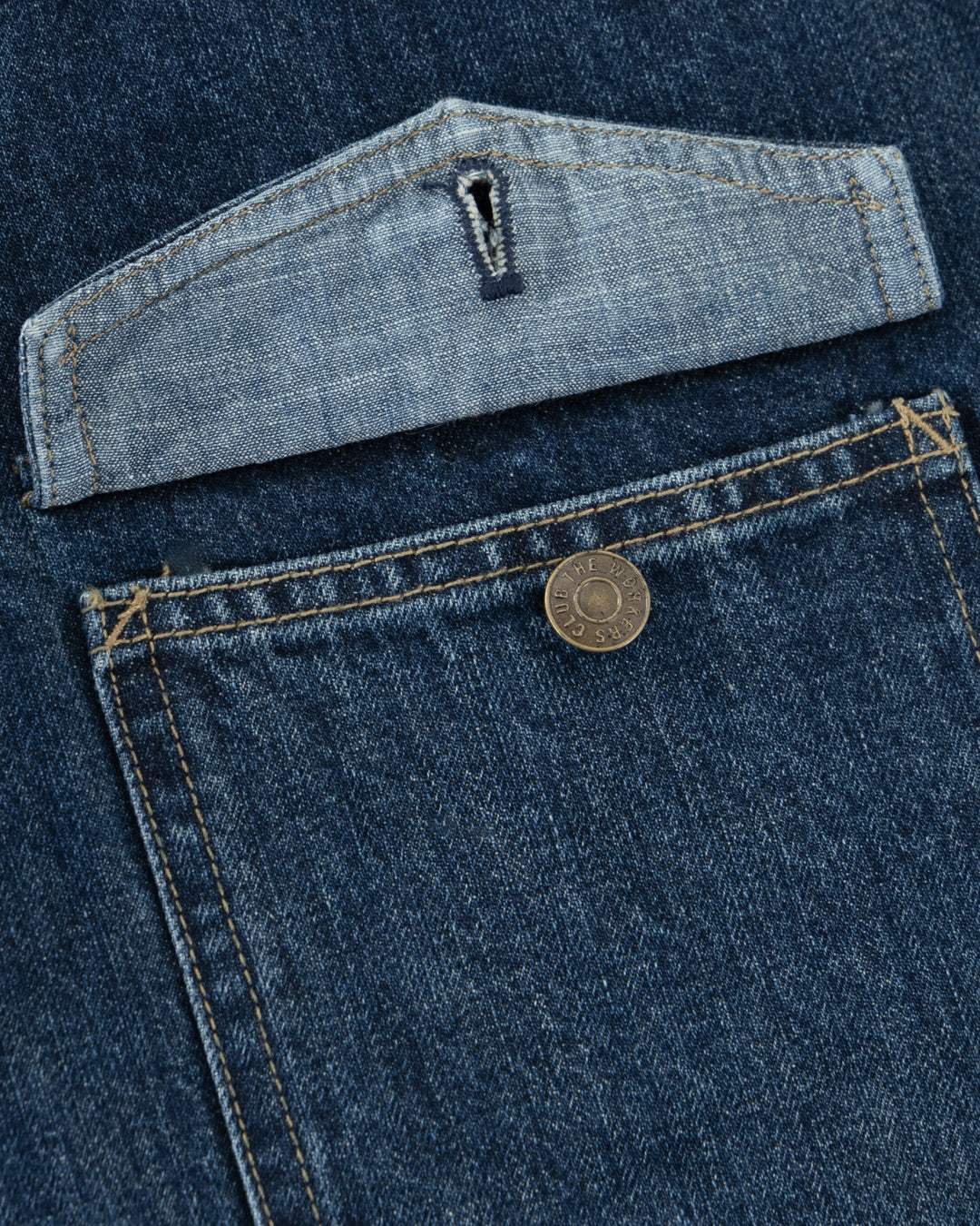 Bedford Indigo Rinse Denim Chore Jacket