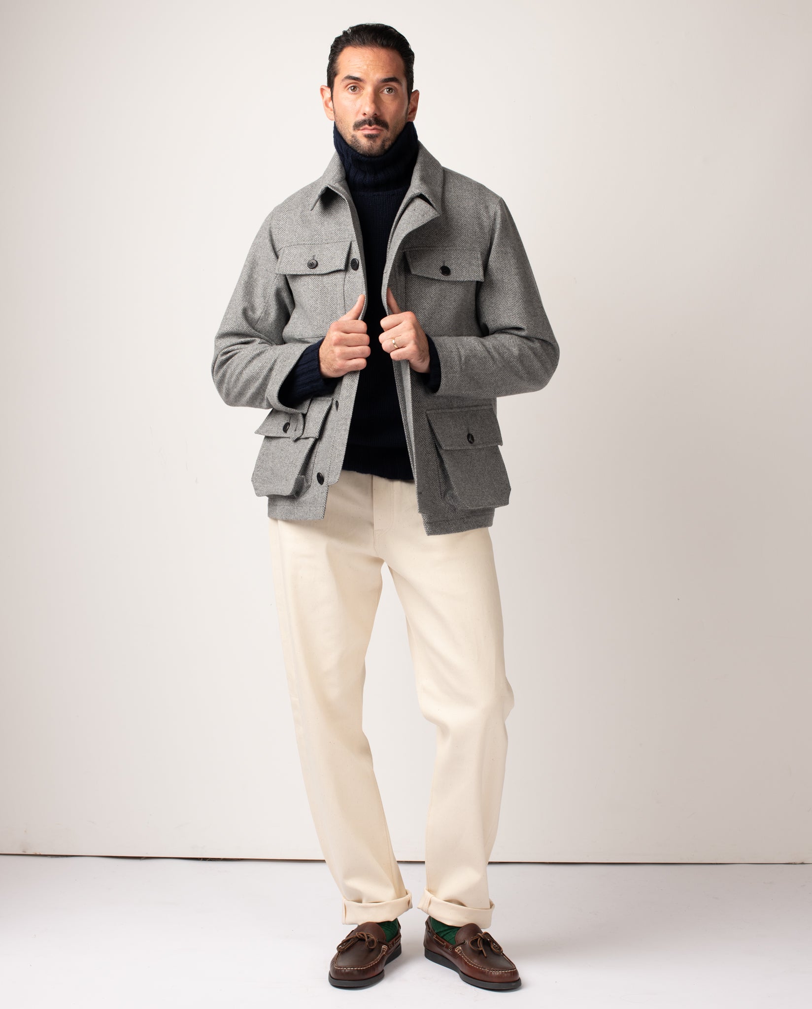 Lawrence Bonded Wool Field Jacket
