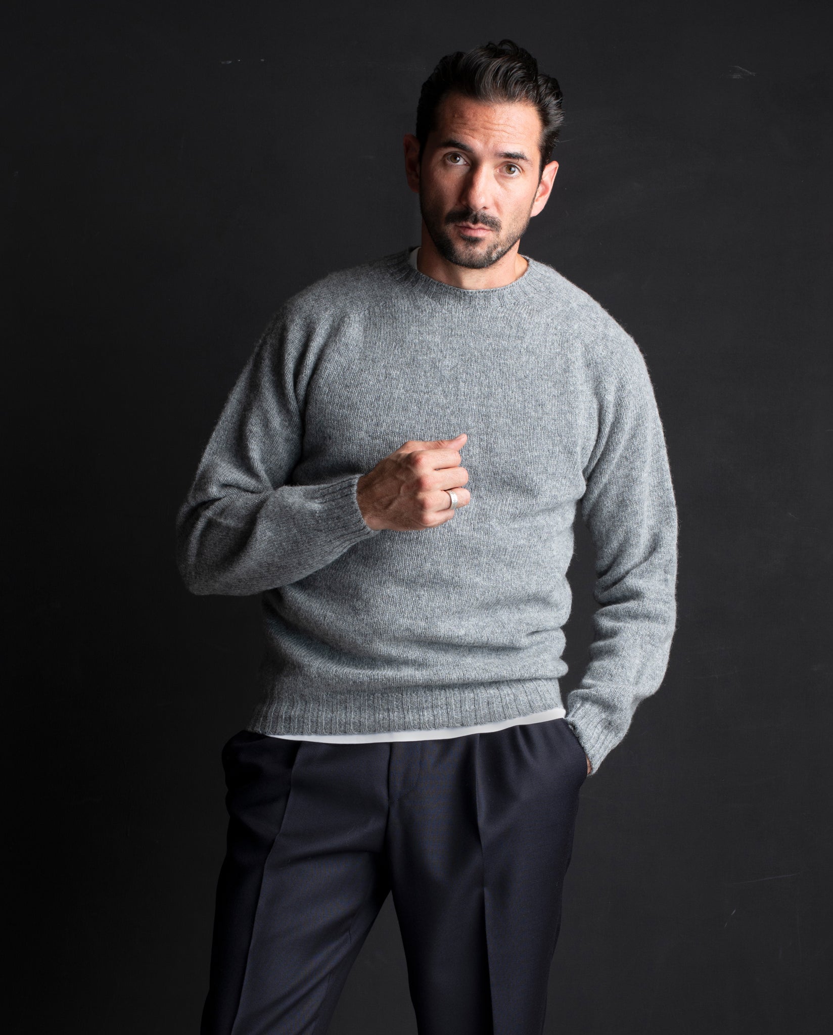 Ruskin Shetland Wool Sweater