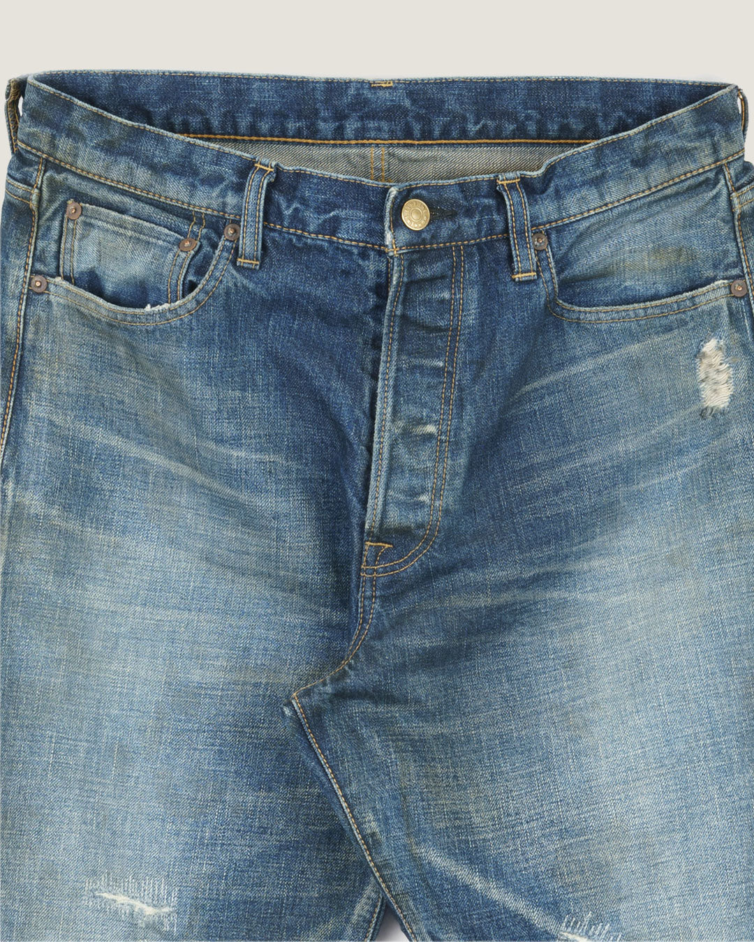 Legacy Wash #2 Relaxed Fit 007 Selvedge Jeans