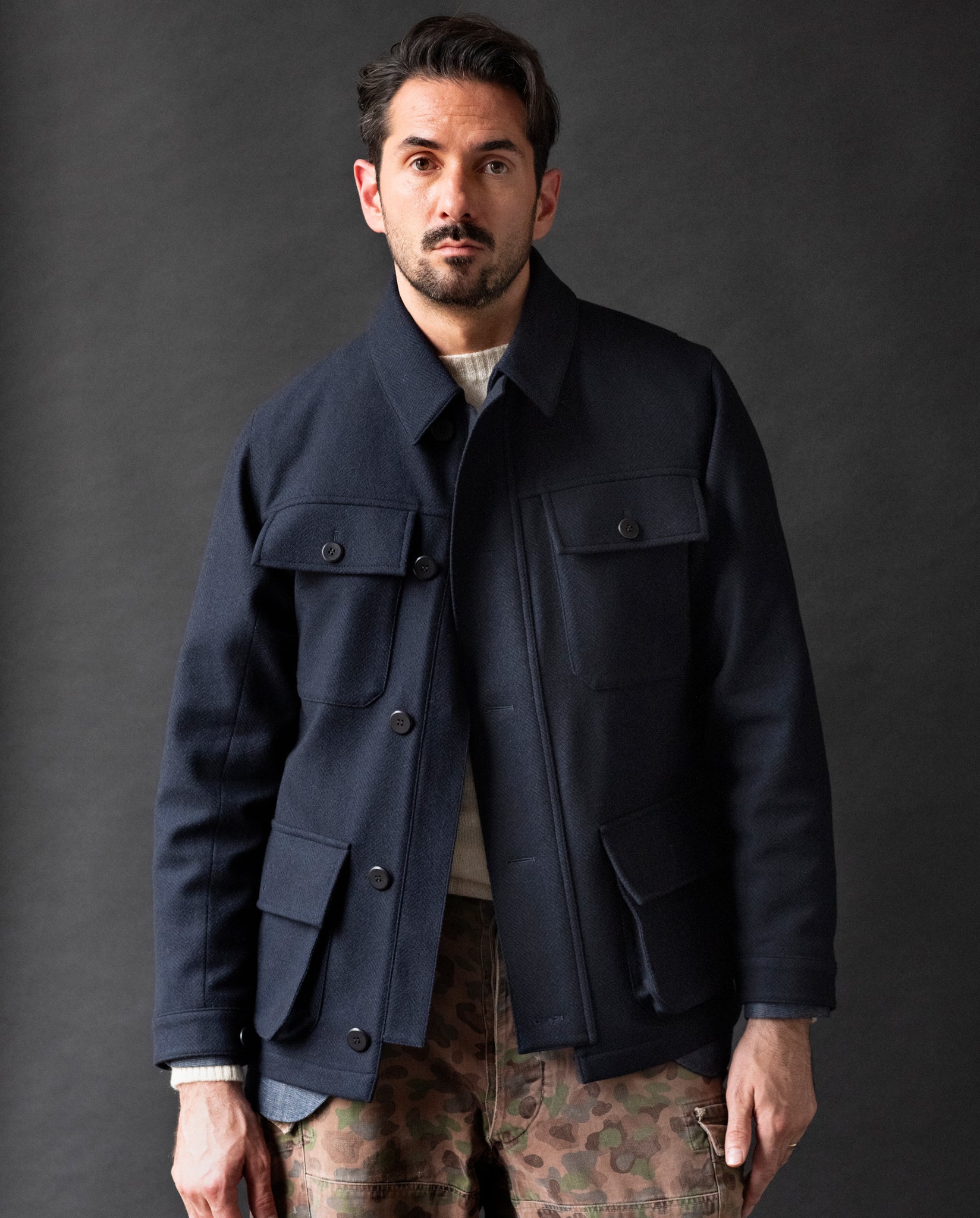 Lawrence Bonded Wool Field Jacket