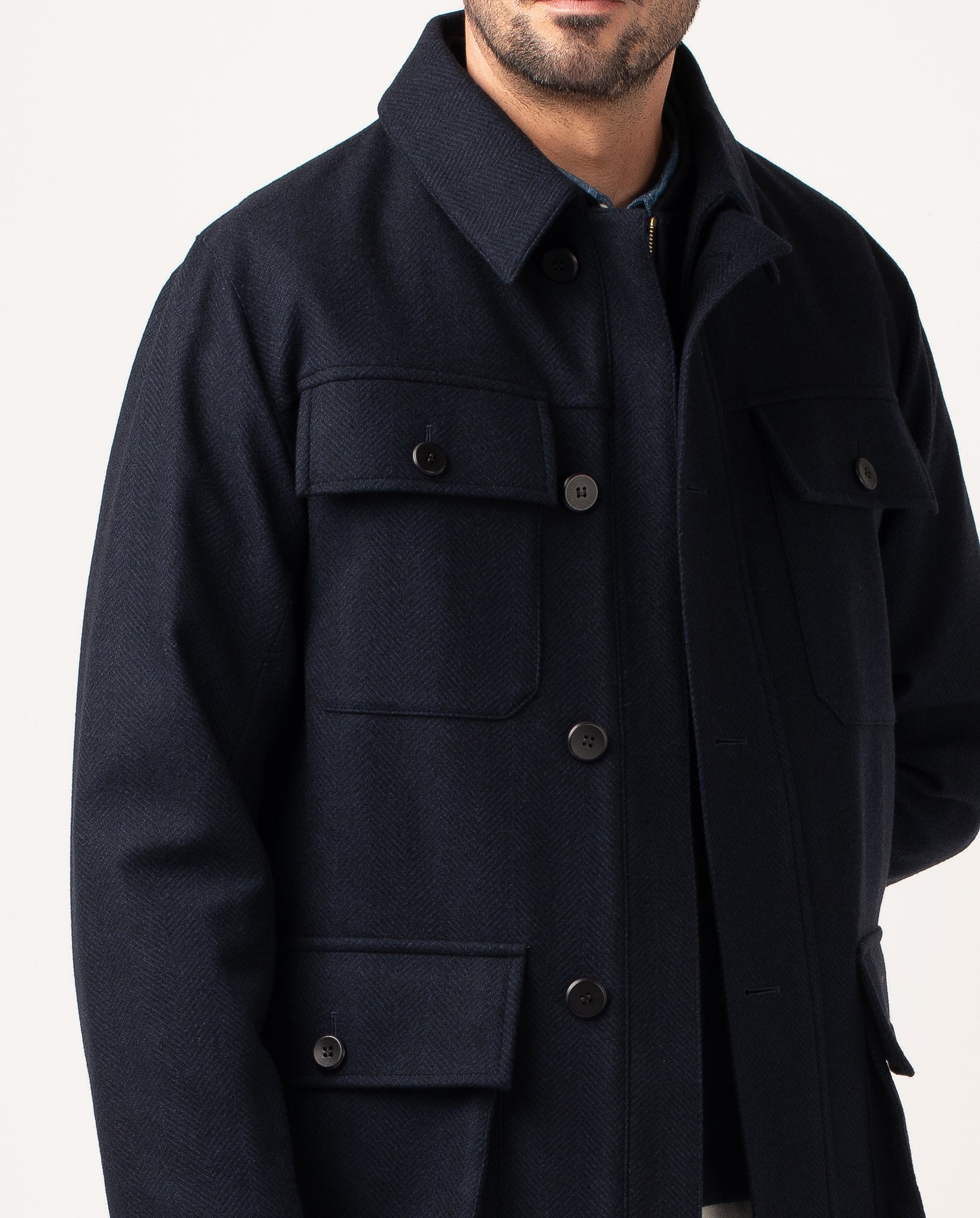 Lawrence Bonded Wool Field Jacket