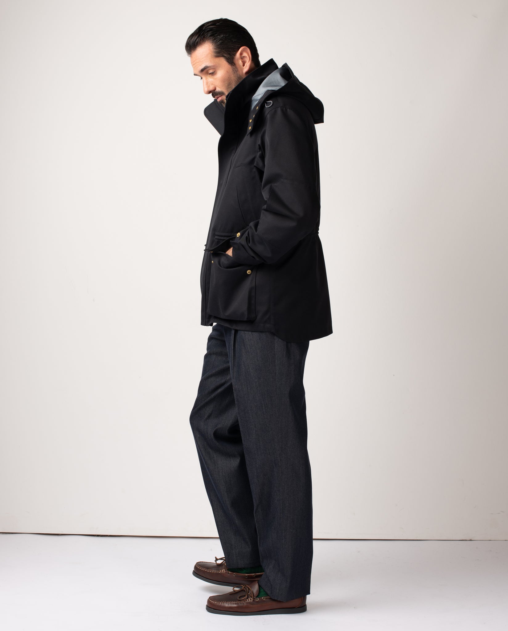 Jefferson Bonded Cotton Shell Jacket