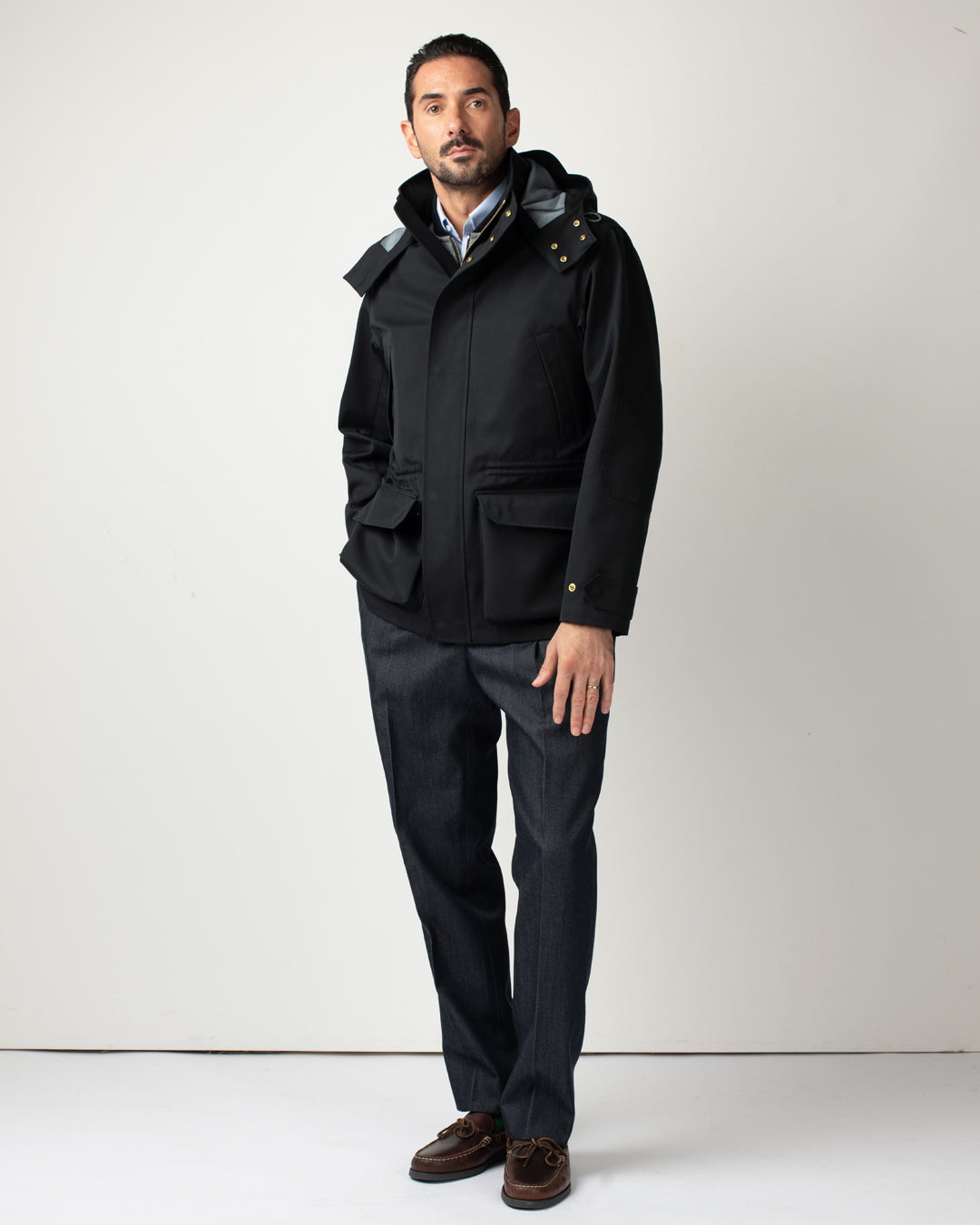 Jefferson Bonded Cotton Shell Jacket