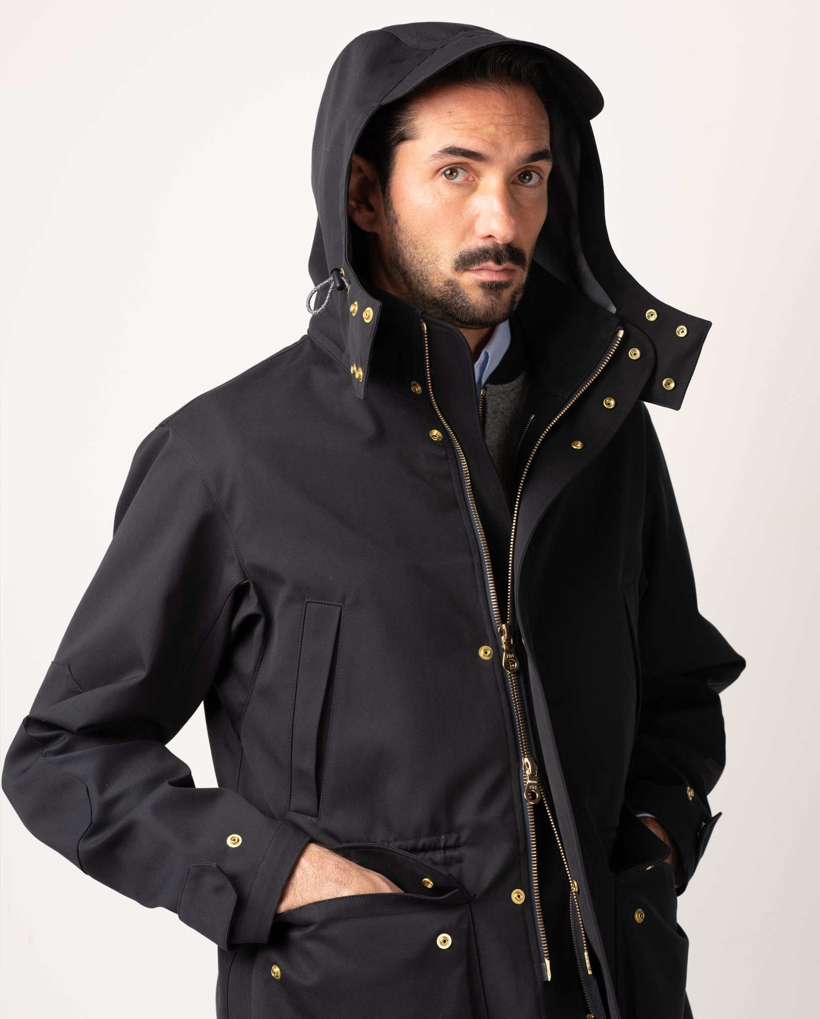 Jefferson Bonded Cotton Shell Jacket