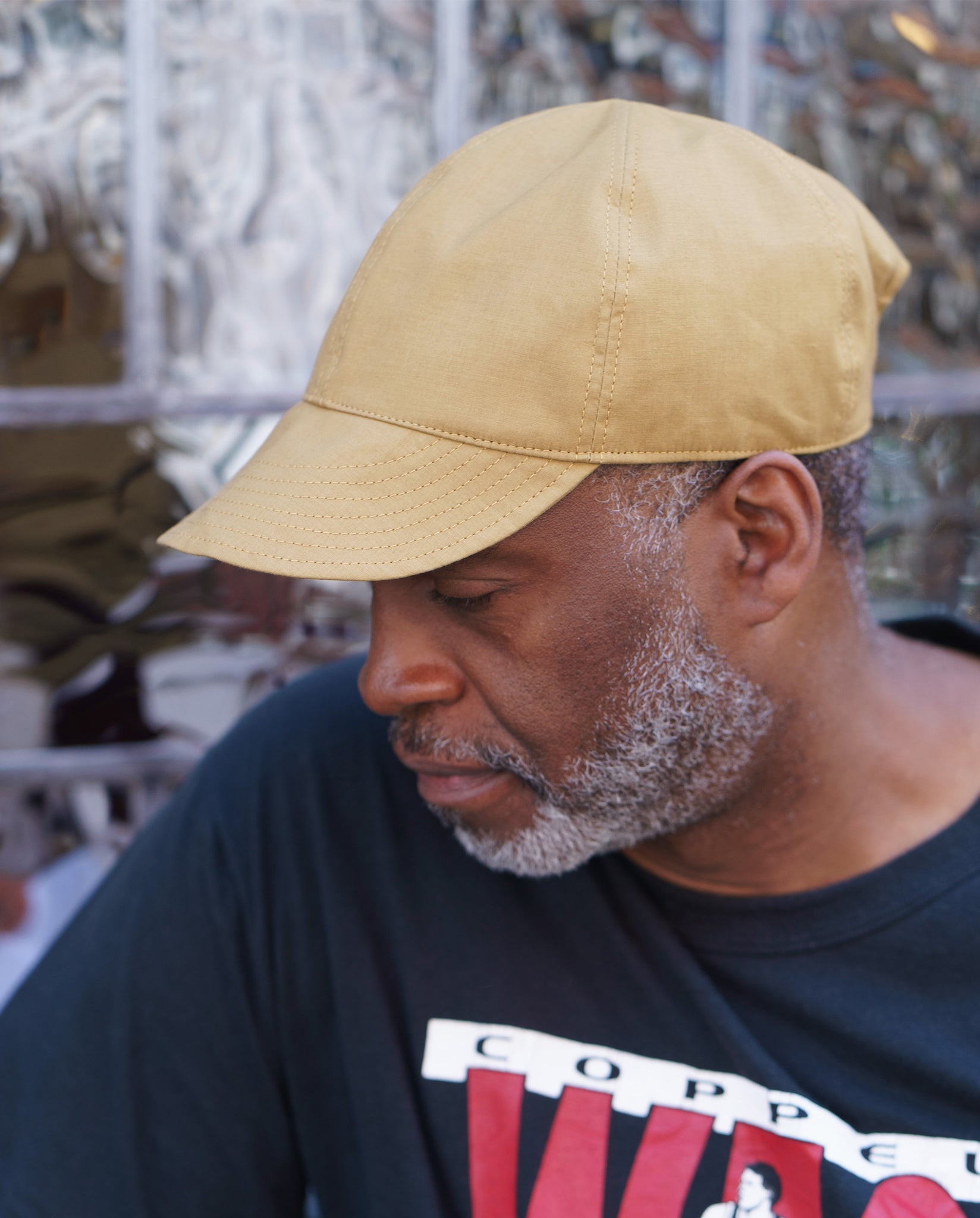 Ochre Bonded Cotton Cap