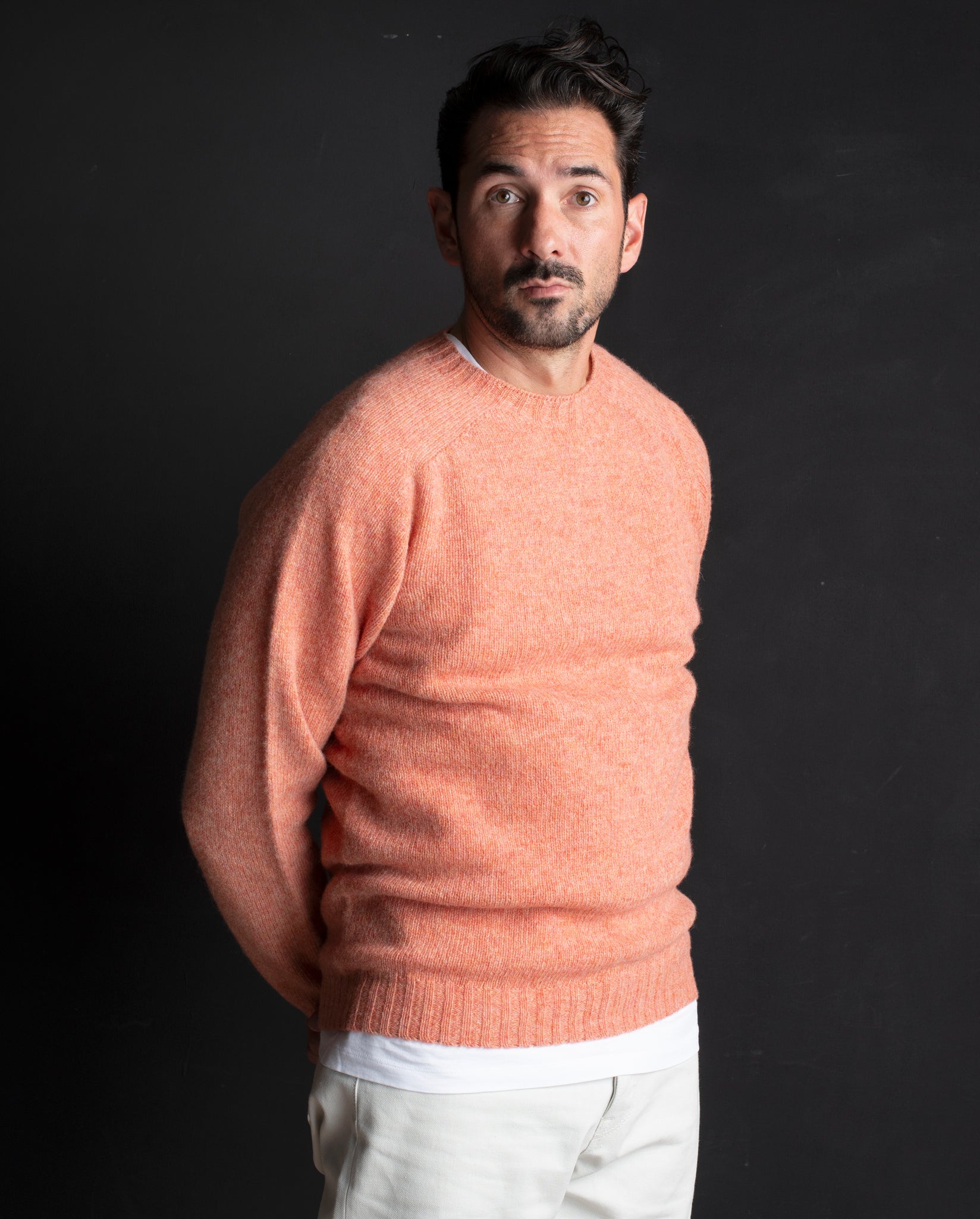 Sundown Ruskin Shetland Wool Sweater