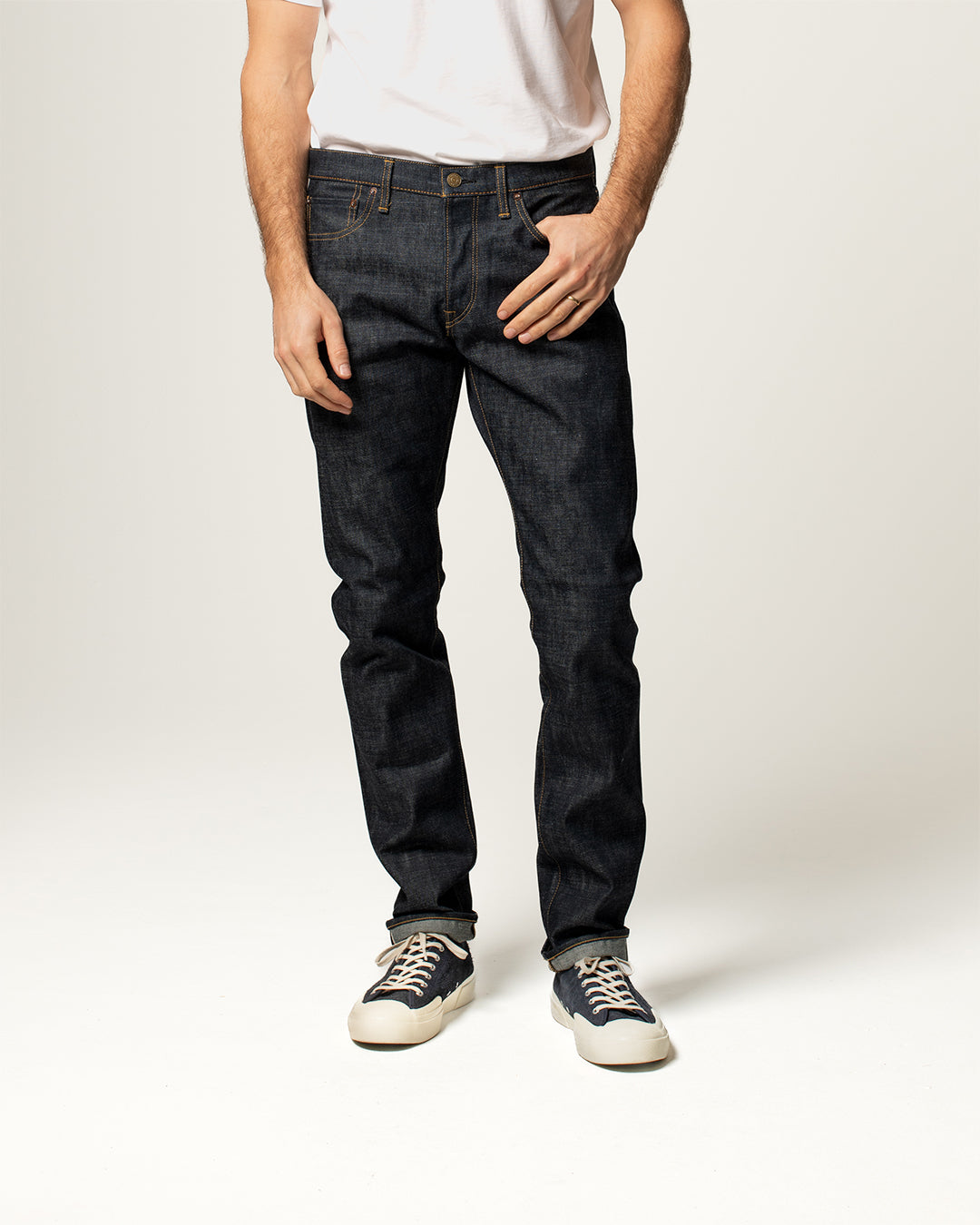 Indigo Slim Fit 001 Raw Selvedge Jeans