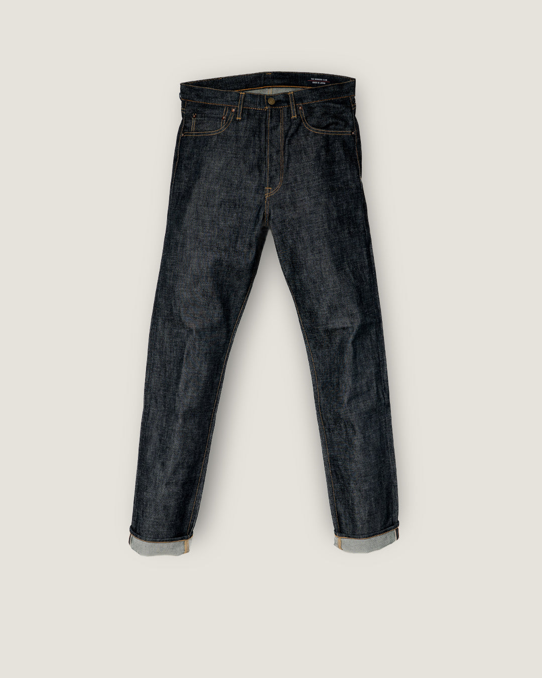 Indigo Relaxed Fit 007 Raw Selvedge Jeans