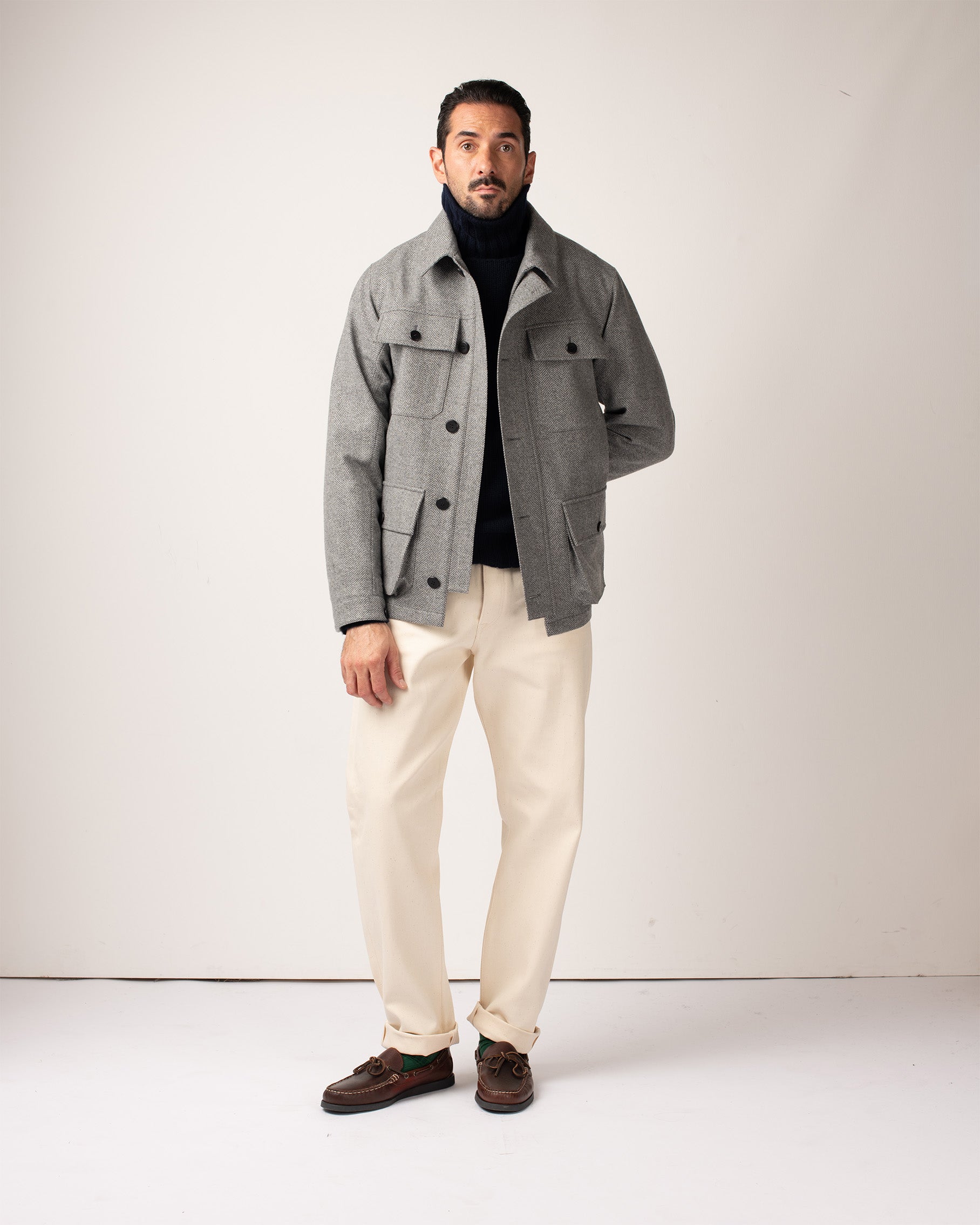 Lawrence Bonded Wool Field Jacket