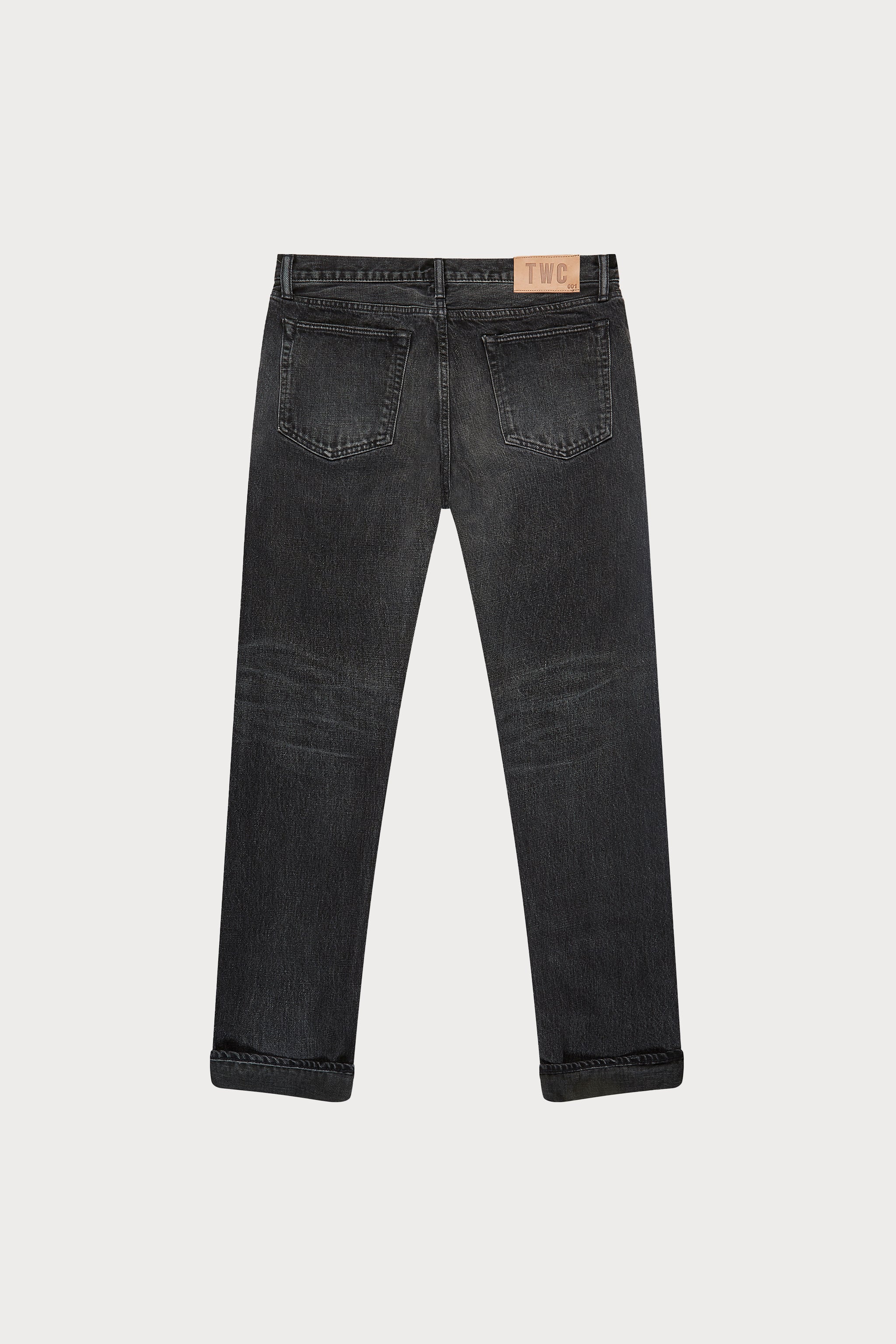 Slim Fit 001 Faded Wash Selvedge Jeans