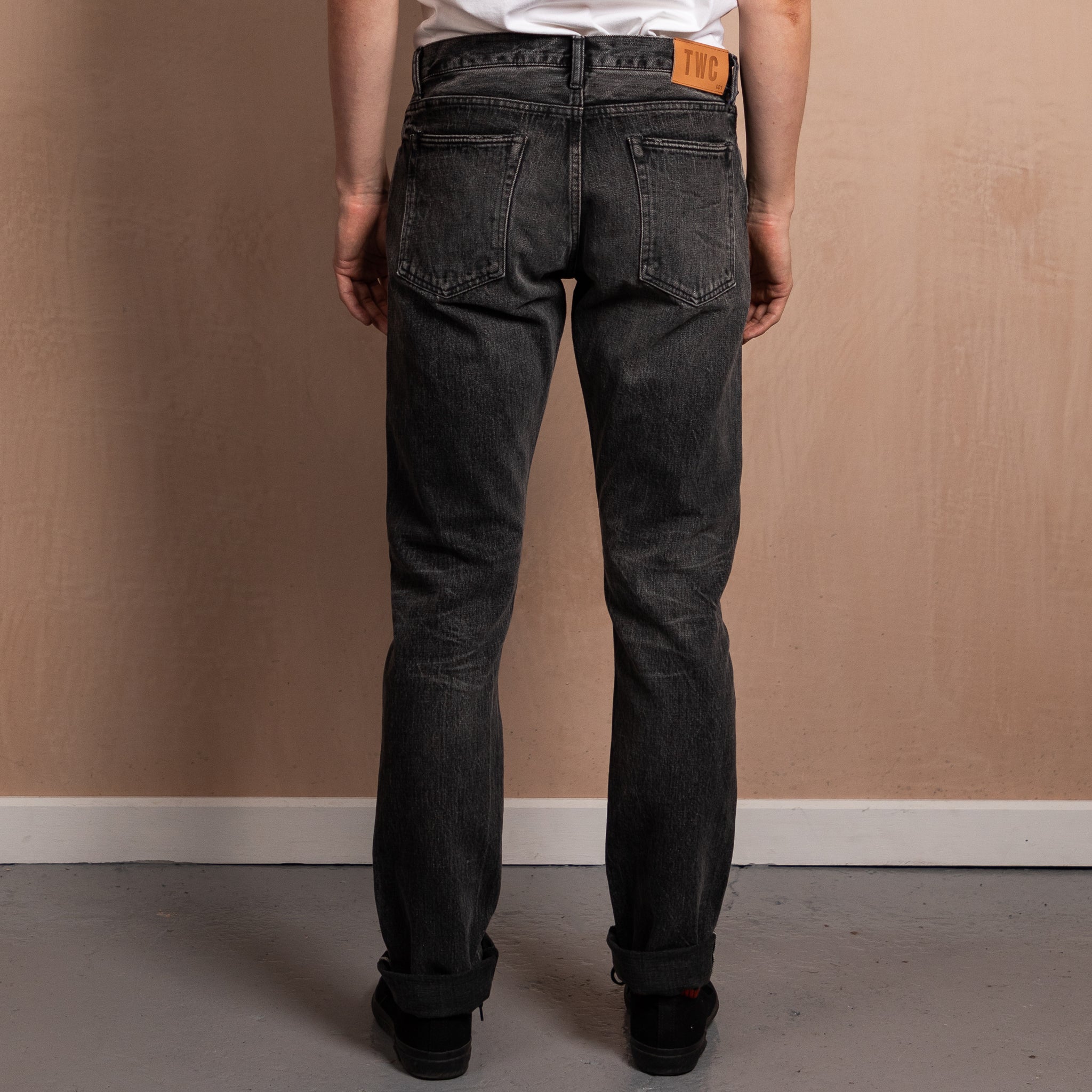 Slim Fit 001 Faded Wash Selvedge Jeans